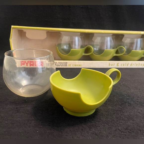 Pyrex Roly Poly Drinking Cups - Picture 2 of 5